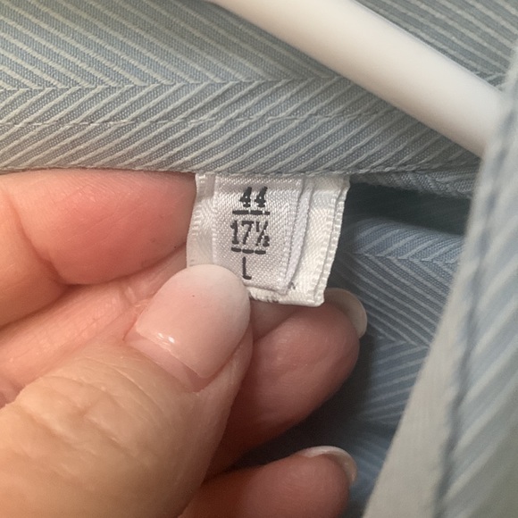 Armani Collezioni Men’s Dress Shirt 17.5 L 44 - Picture 4 of 6